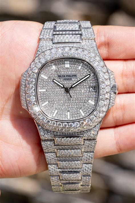 diamond patek philippe nautilus.